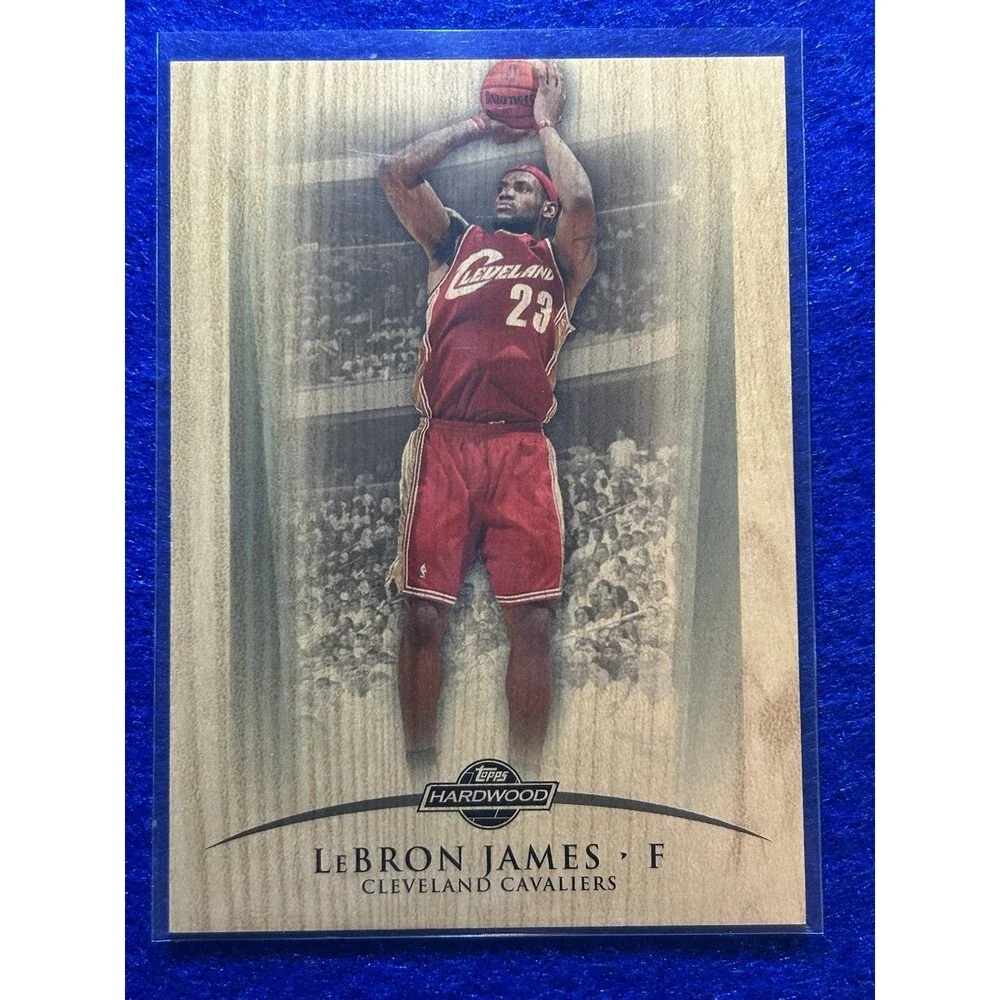 2008 TOPPS LEBRON JAMES HARDWOOD INSERT #168/299 CAVALIERS